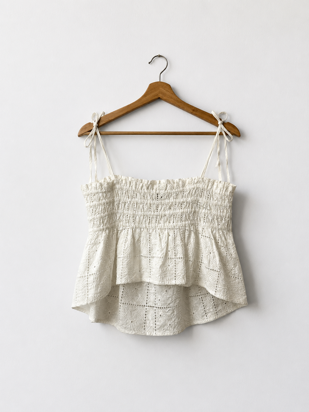 Camisole Ganni blanche