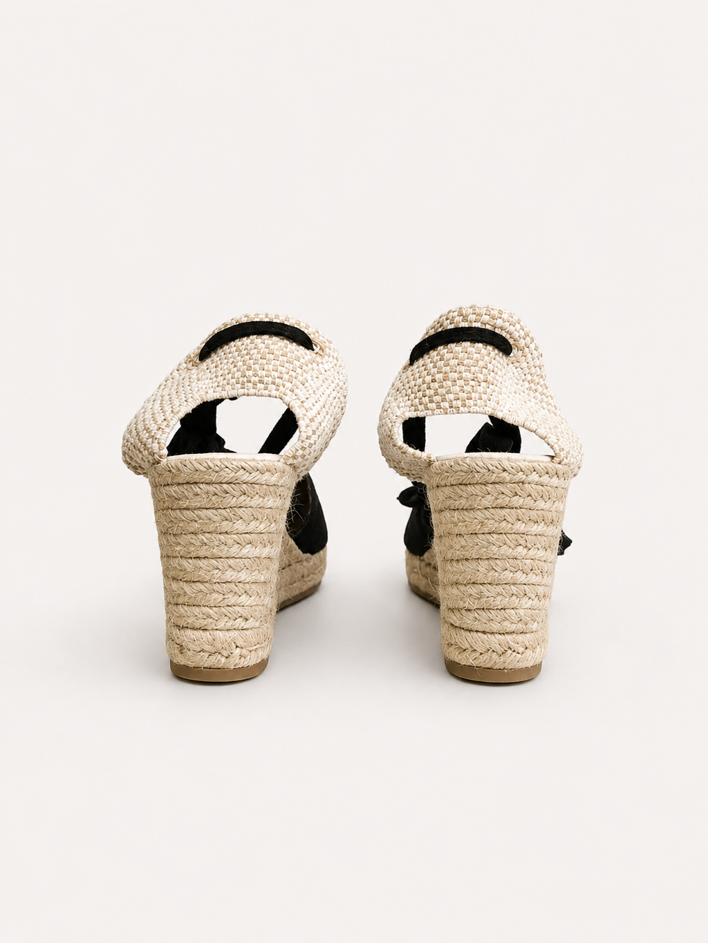 Espadrilles compensées à lacets, Sézane