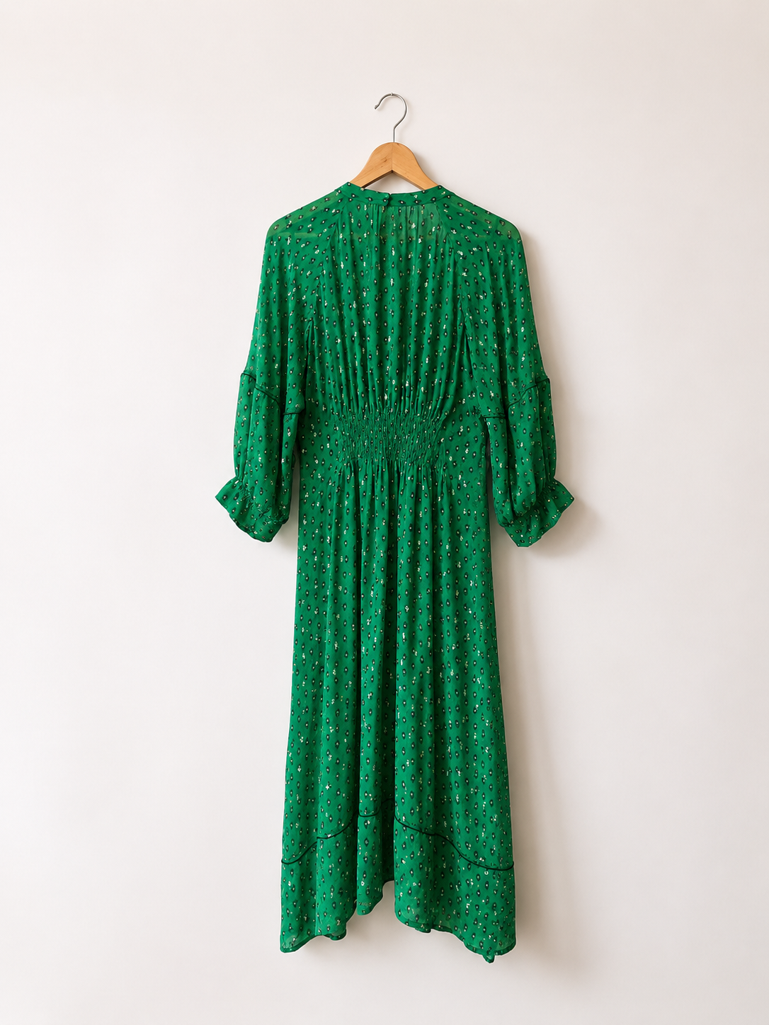 Robe soie imprimée, Ba&sh