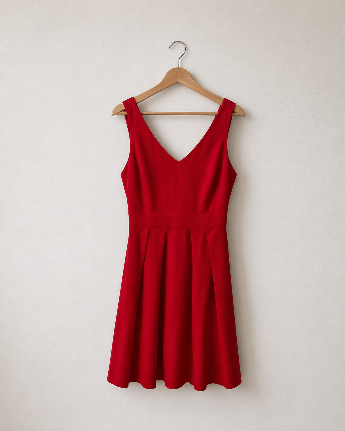 Robe boucle rouge, Claudie Pierlo