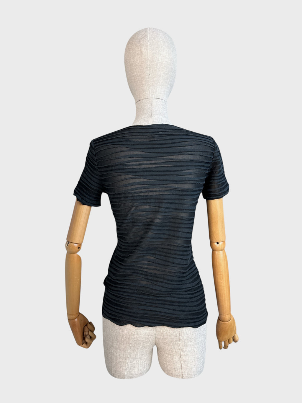 T-shirt texturé Armani Collezioni, taille 4