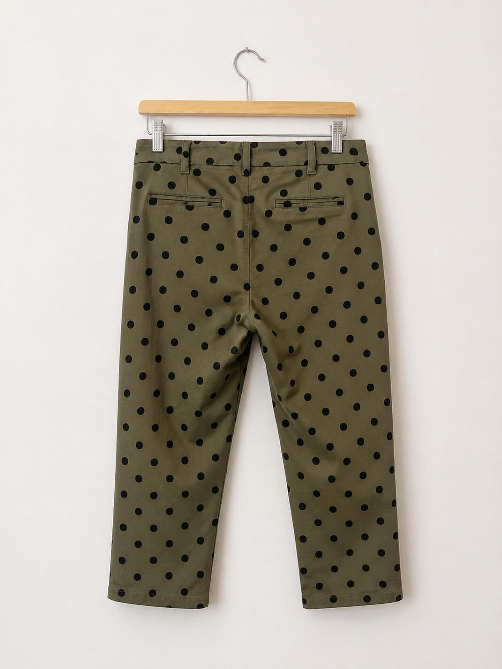Pantalon capri à pois Suko Jeans