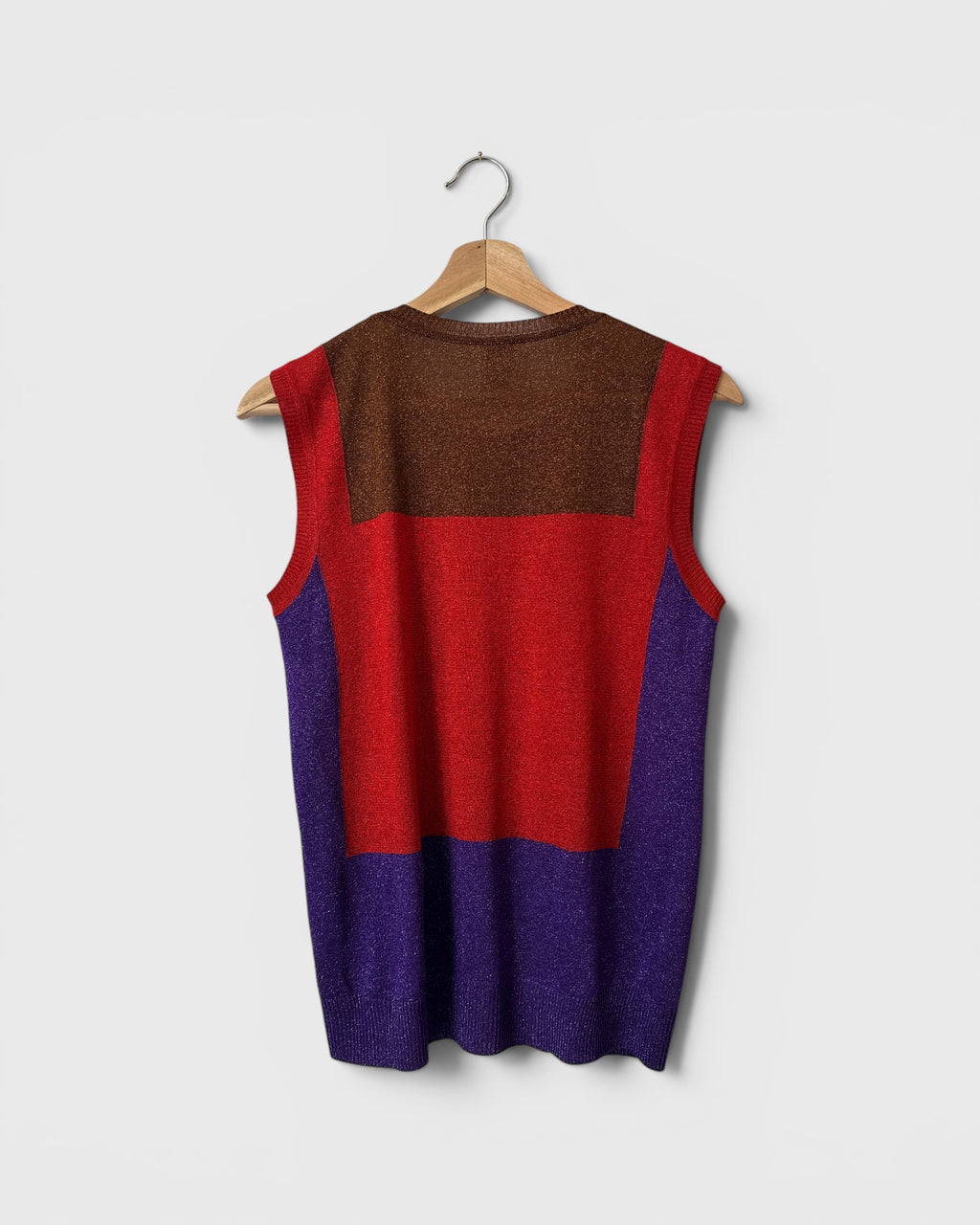 Débardeur en maille lurex