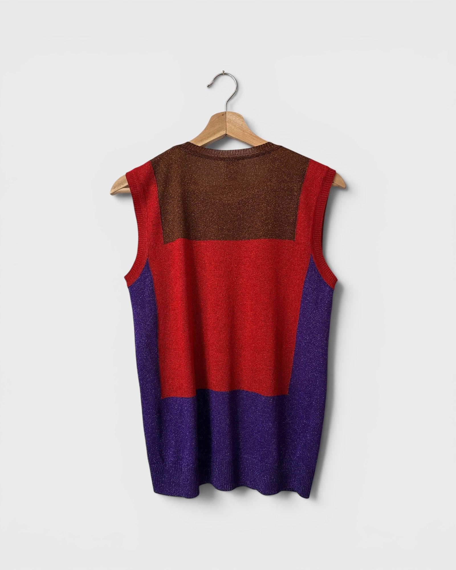 Débardeur en maille lurex