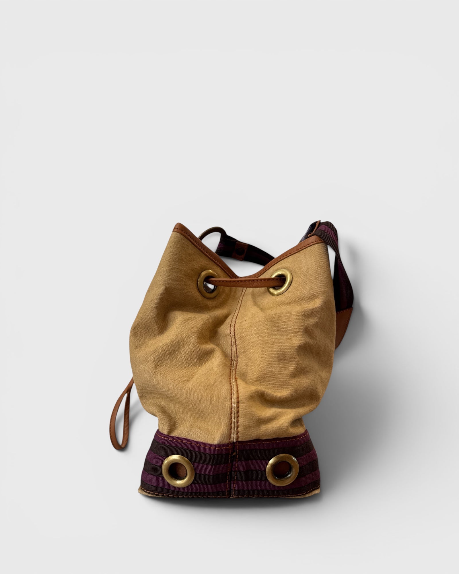 Sac vintage en toile, Gianfranco Ferré