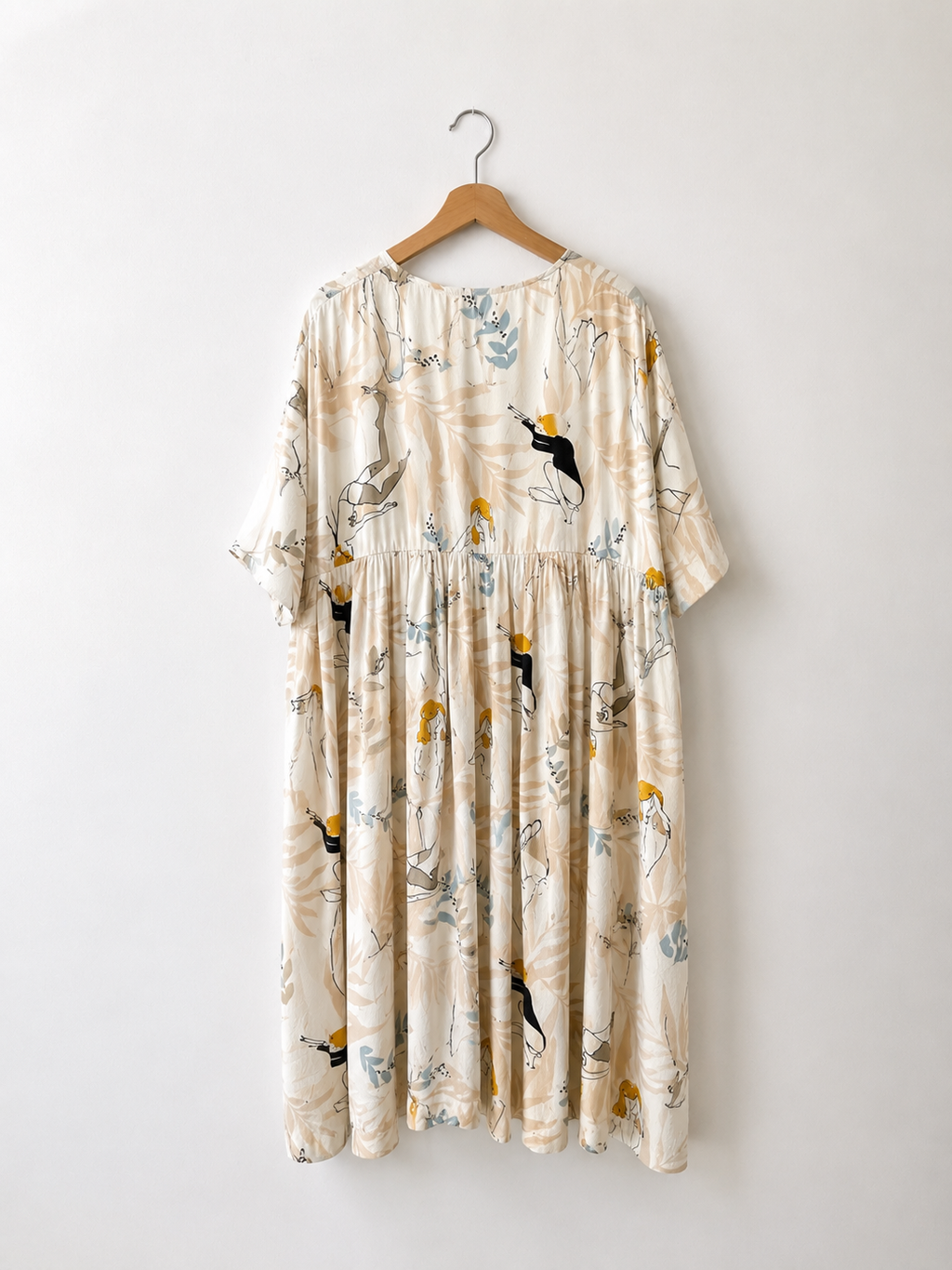Robe en soie imprimée, Noémiah