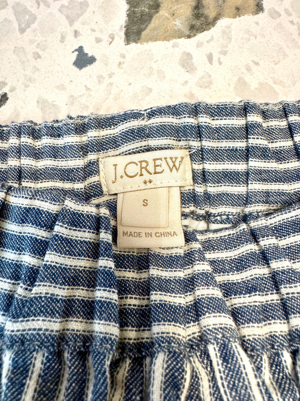 Jupe  lin et coton J. Crew.