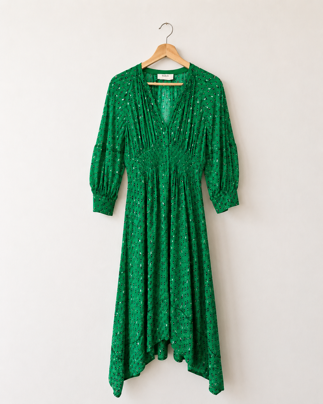 Robe soie imprimée, Ba&sh