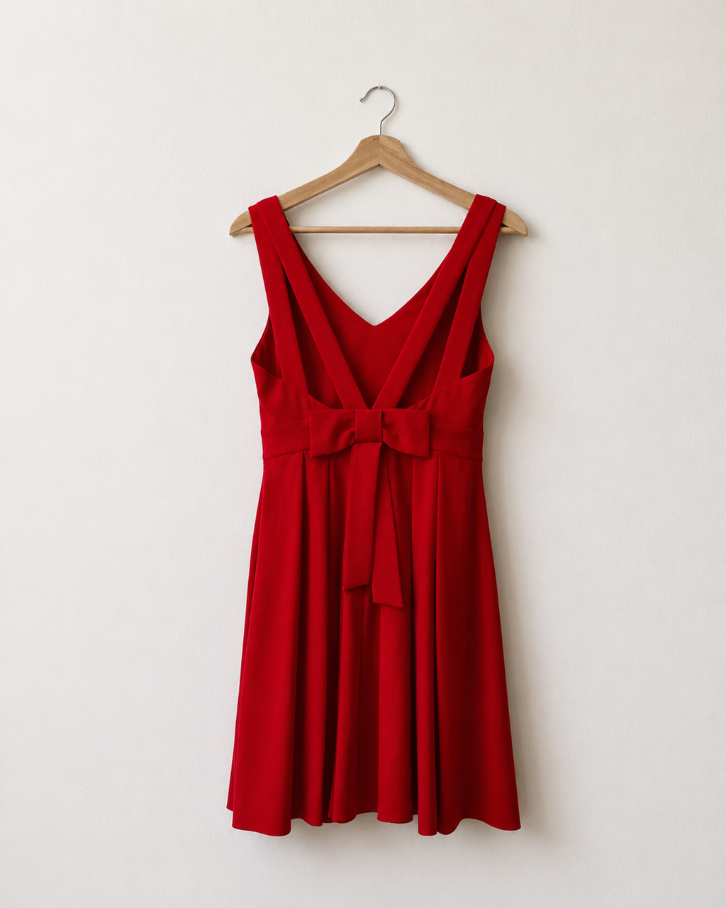 Robe boucle rouge, Claudie Pierlo
