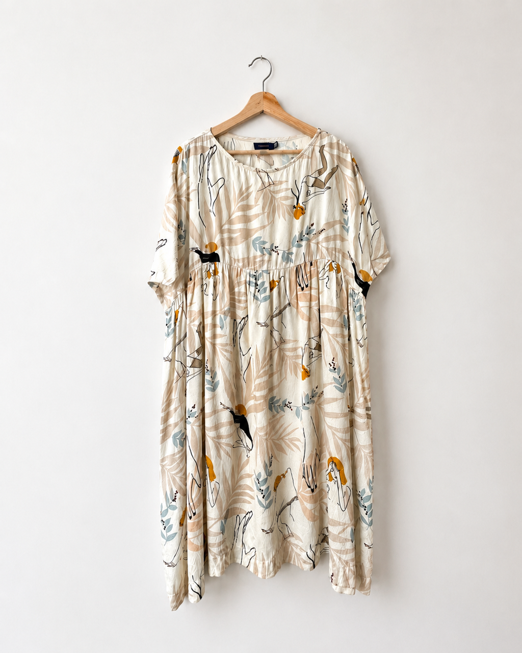 Robe en soie imprimée, Noémiah