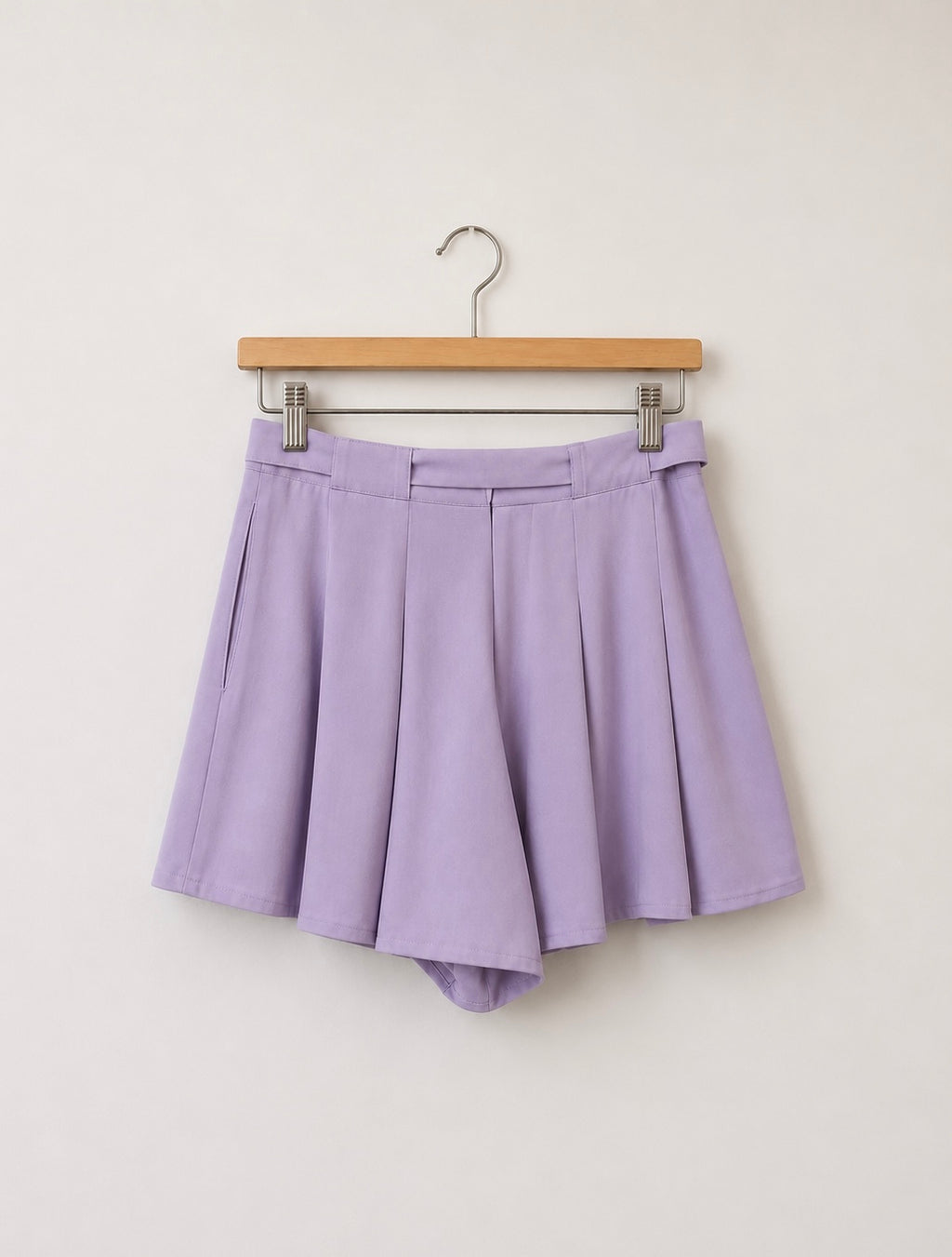 Short avec ceinture Mauve Sunday Best