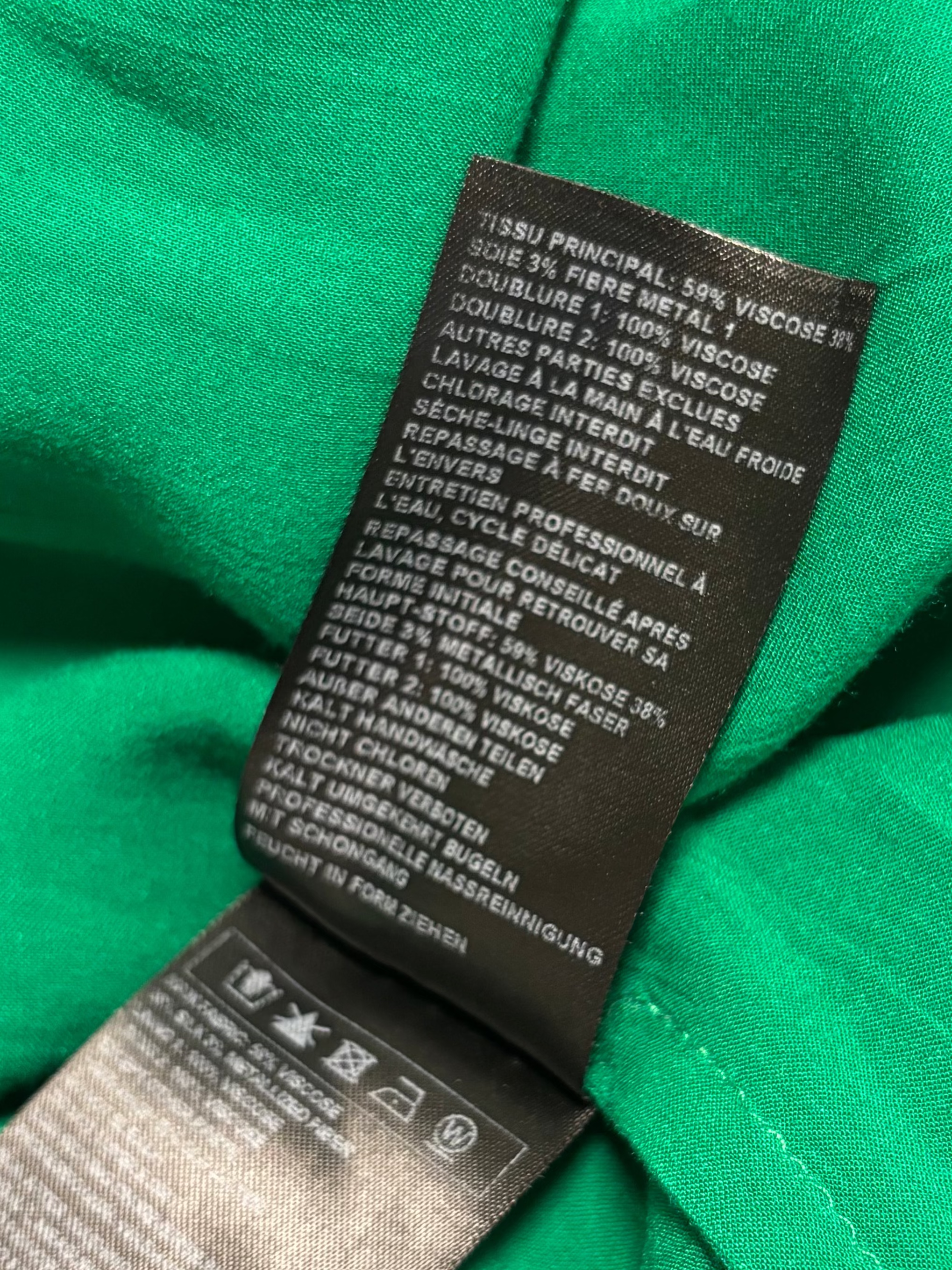 Robe soie imprimée, Ba&sh