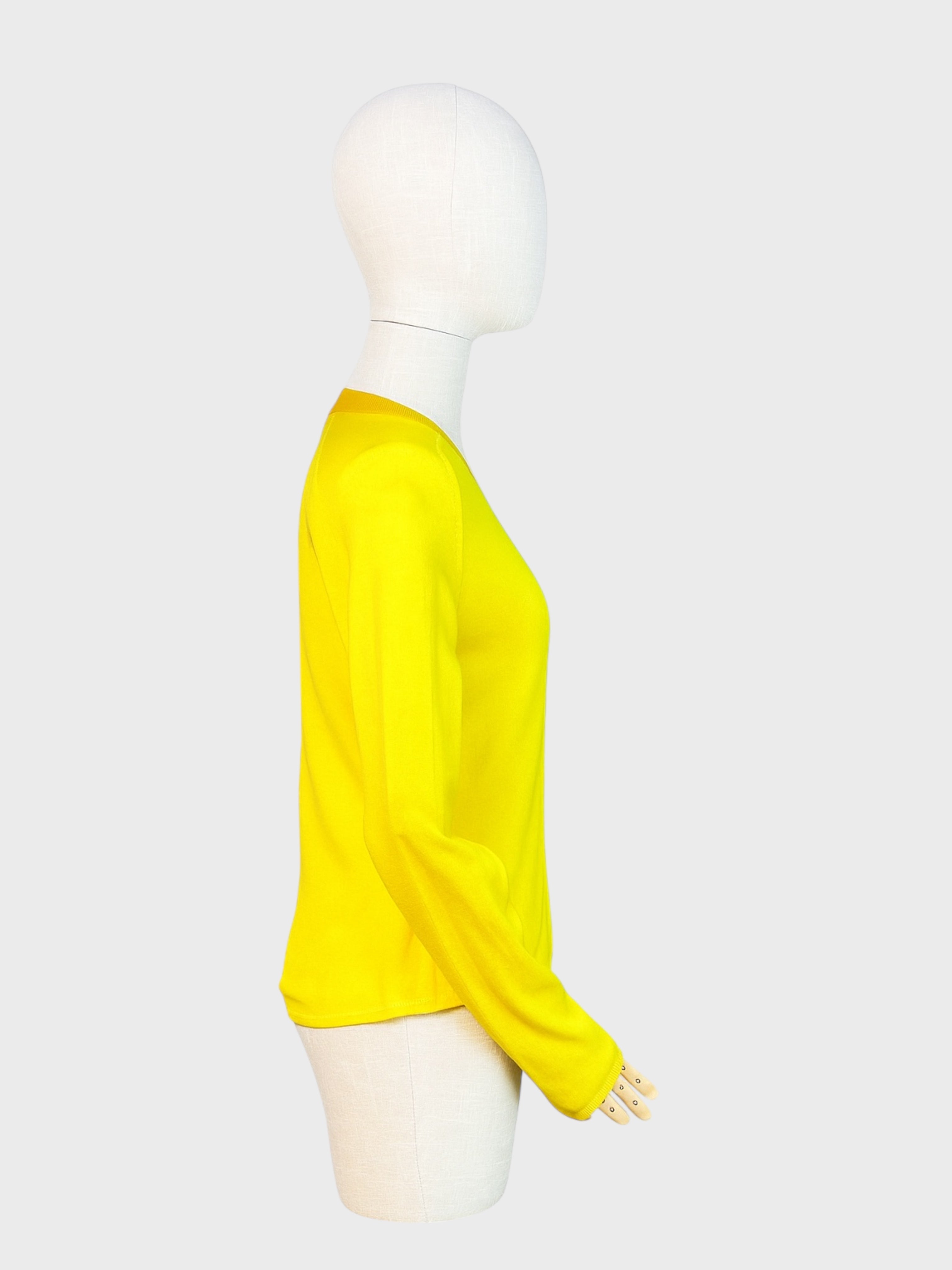 Pull tricot Jaune Rag & bone , L