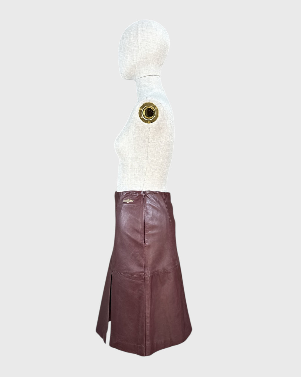 Jupe 100% cuir Twinset , S