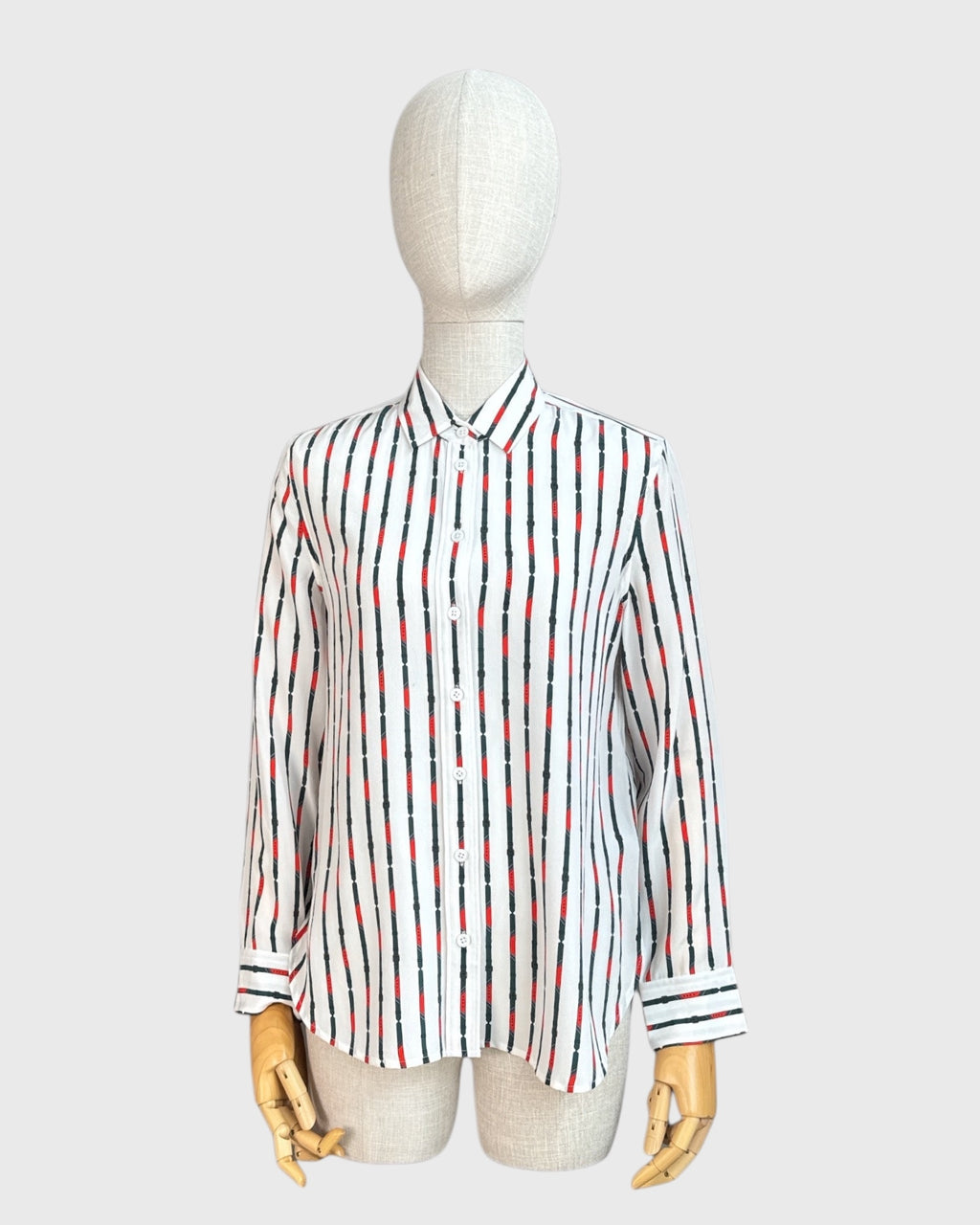 Chemise imprimée 100% soie Équipment, , XS