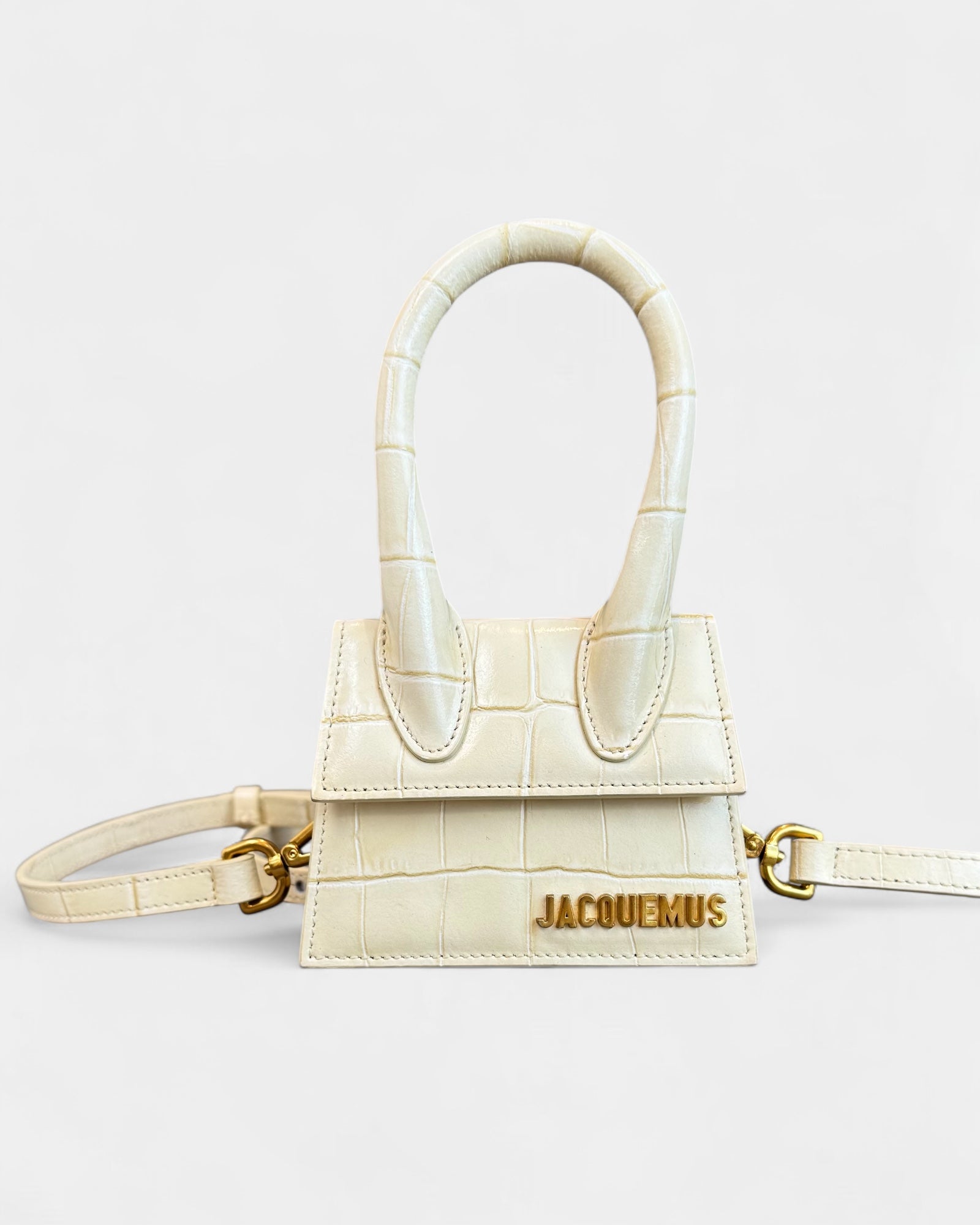 Mini sac à main Blanc crème Jacquemus