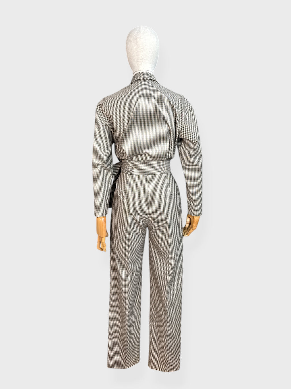 Combinaison Tailleur Pied-de-Poule Maje, 34