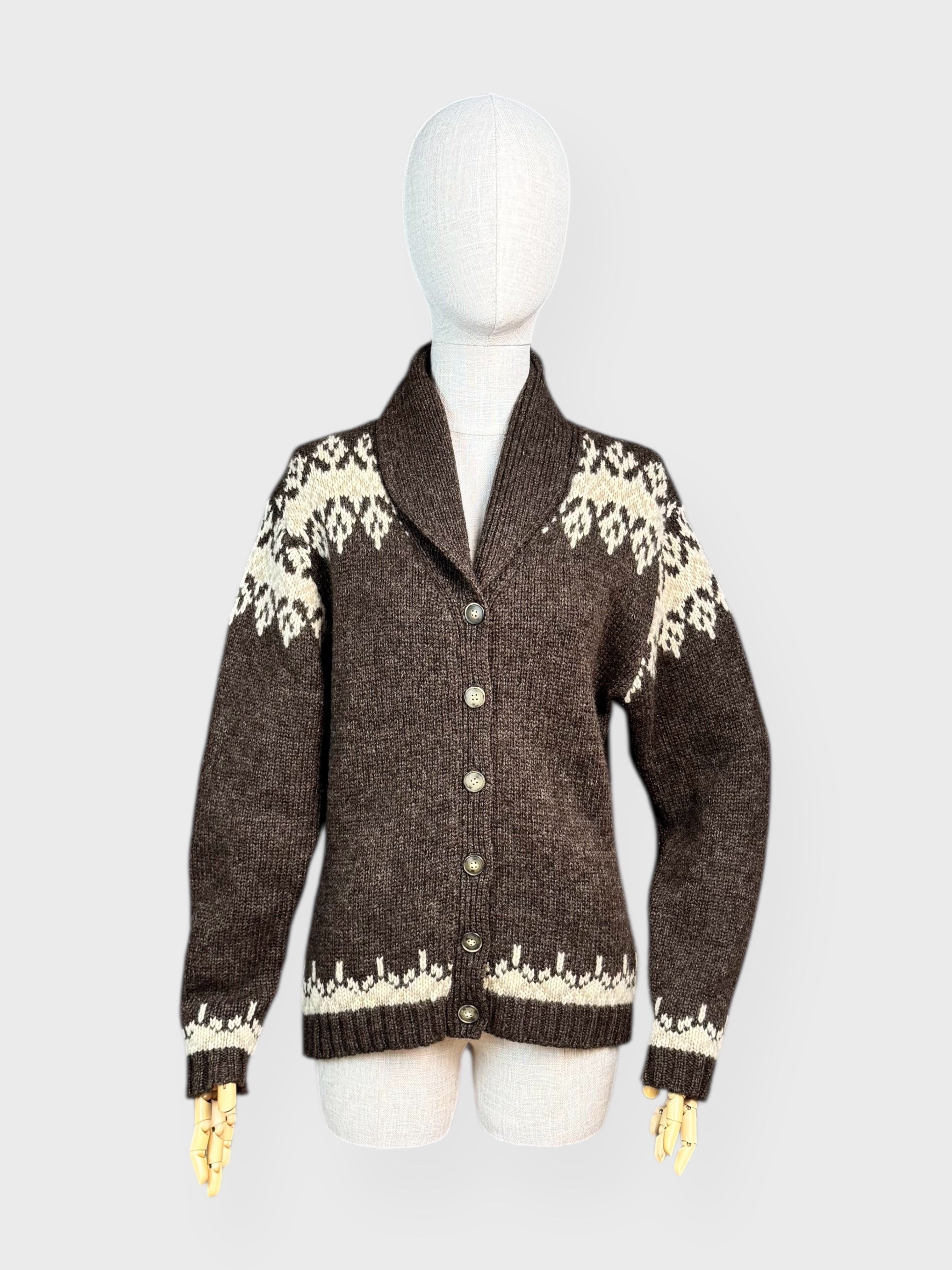 Cardigan vintage 90’s Jacob laine vierge , M